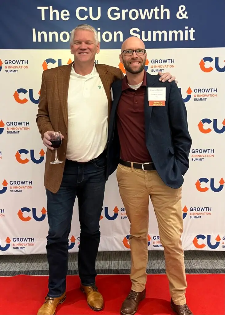 Corey Gabler on the CU Growth & Innovation Summit Red Carpet
