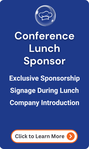 Sponsor benefits include lunch and event signage