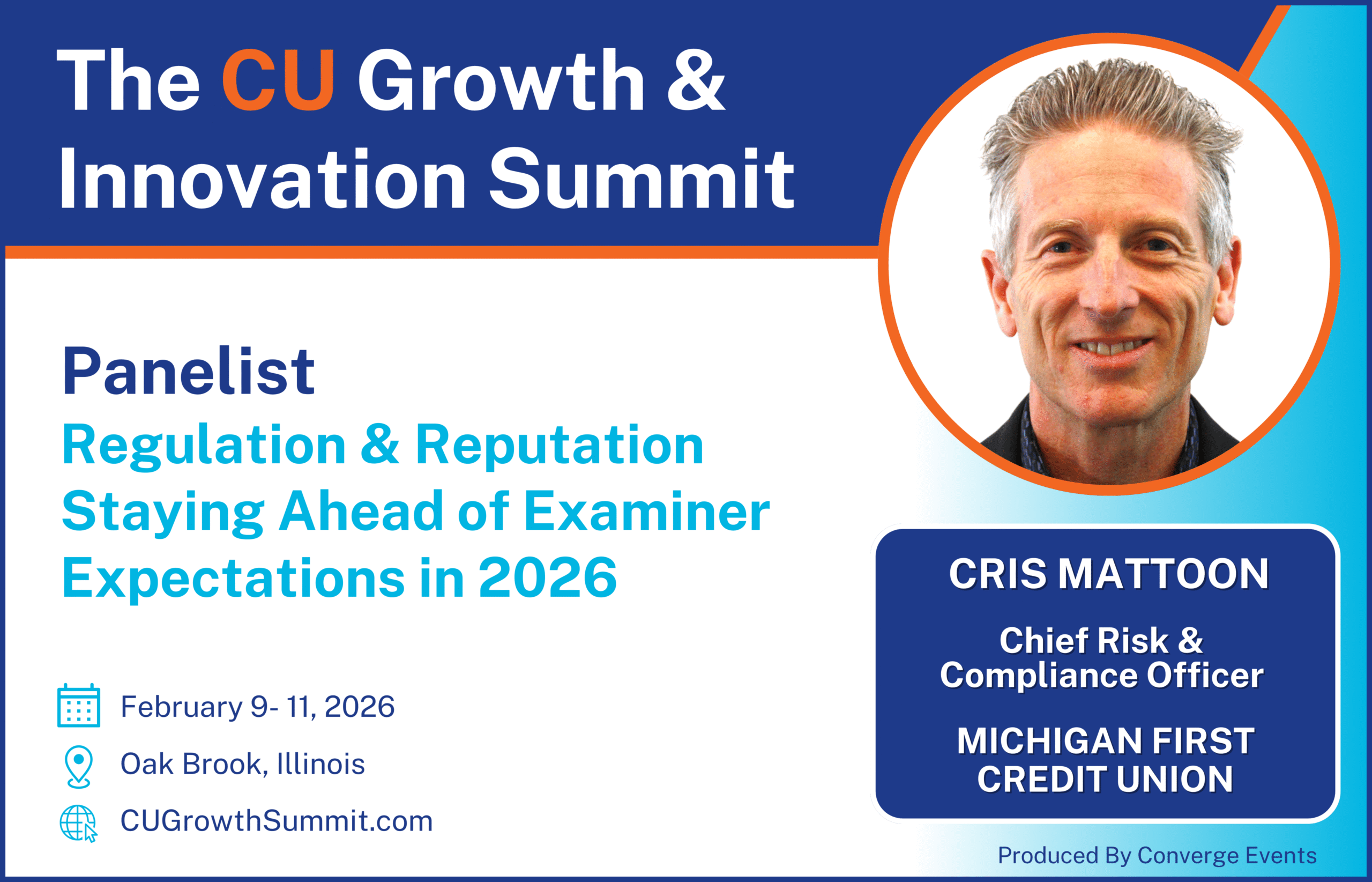 Regulatory Insight in Focus: Cris Mattoon to Speak at CU Growth & Innovation Summit