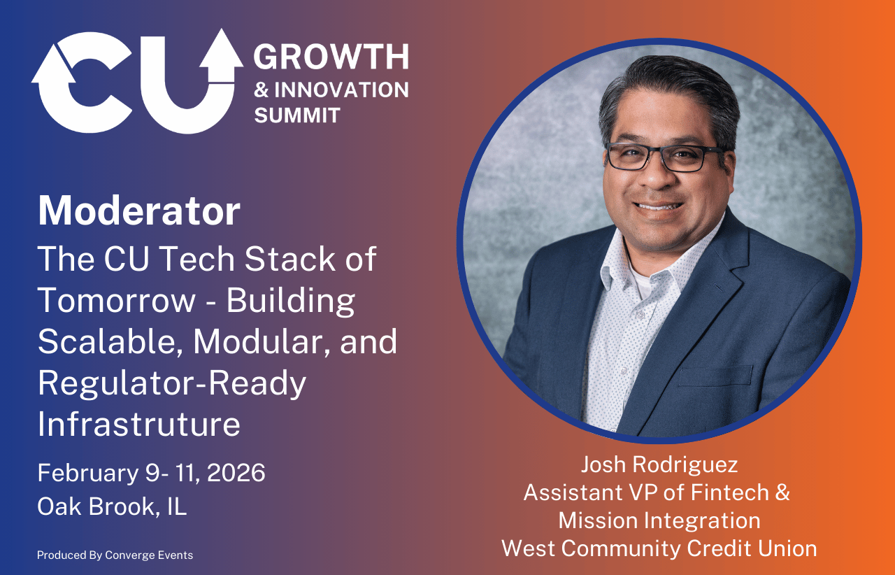 The CU Growth & Innovation Summit Welcomes Josh Rodriguez for a Key Peer-to-Peer Tech Session