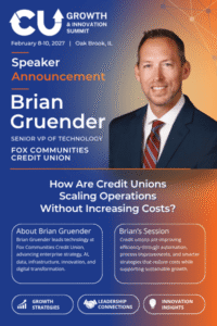 Brian Gruender Joins CU Growth & Innovation Summit as Peer-to-Peer Moderator