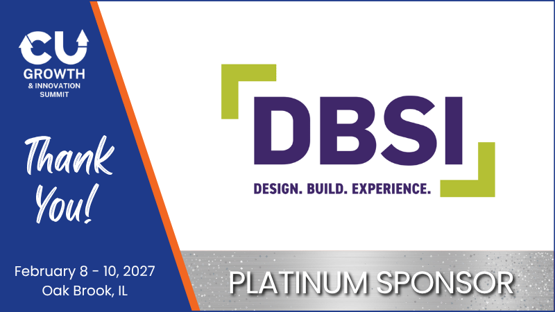 DBSI joins the 2027 CU Growth & Innovation Summit as a Platinum Sponsor.